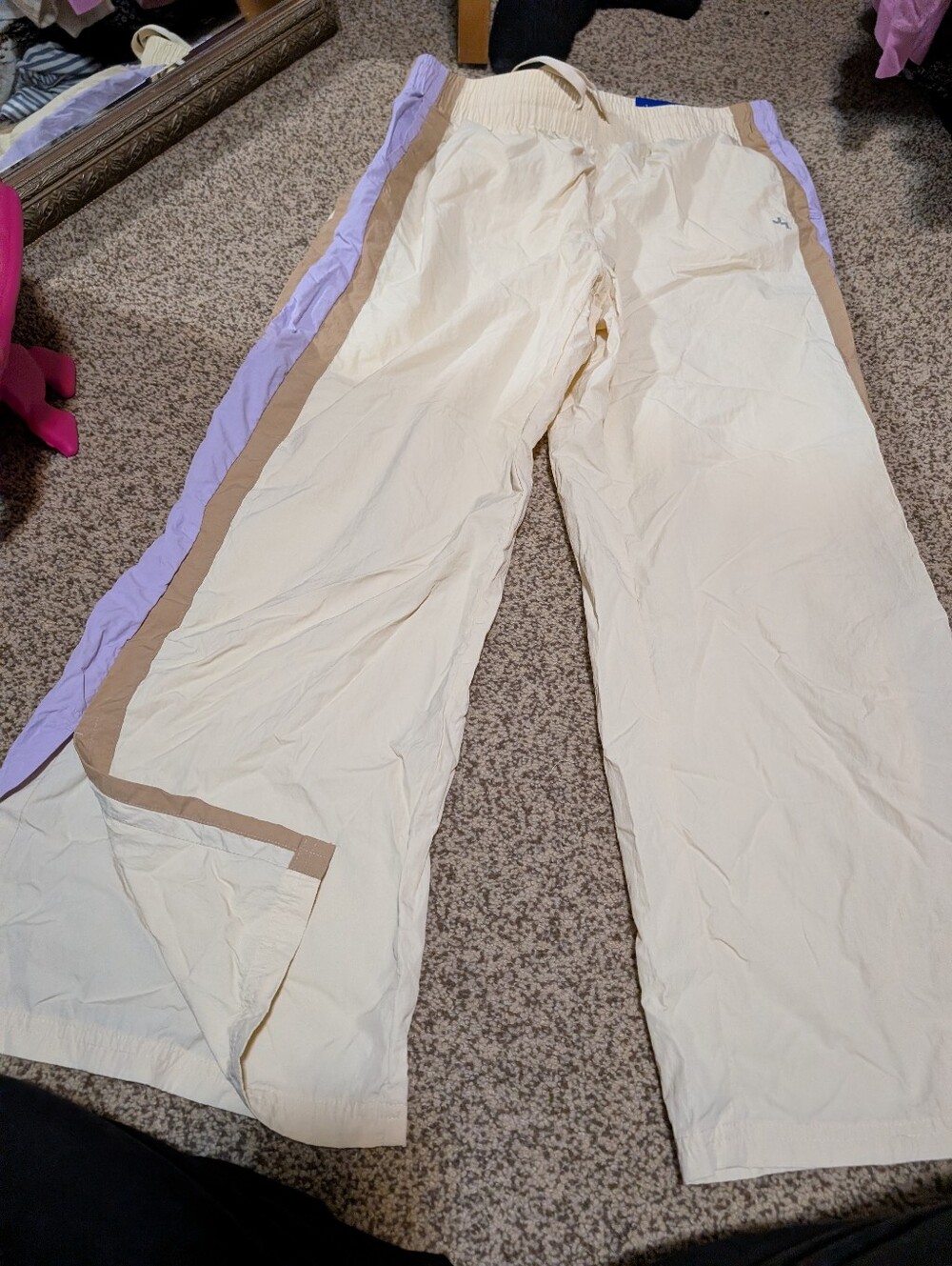 JoyLab Cream High-Rise Jogger Pants